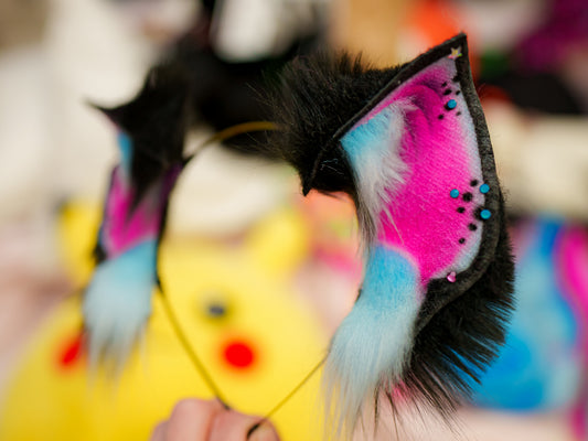 Small Scuffed Emo Kitten Ears - LCOS